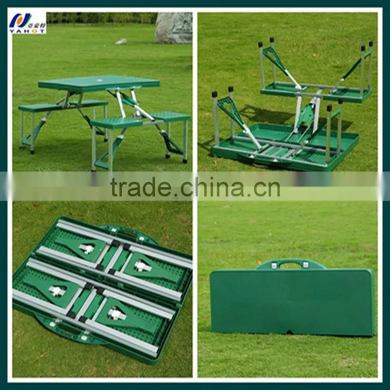 Cheap Hot Sale Square Aluminum Folding Picini Table