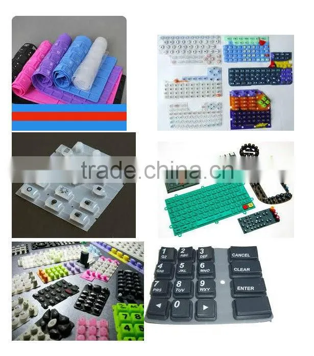 cheap and high quality silicone rubber keypads