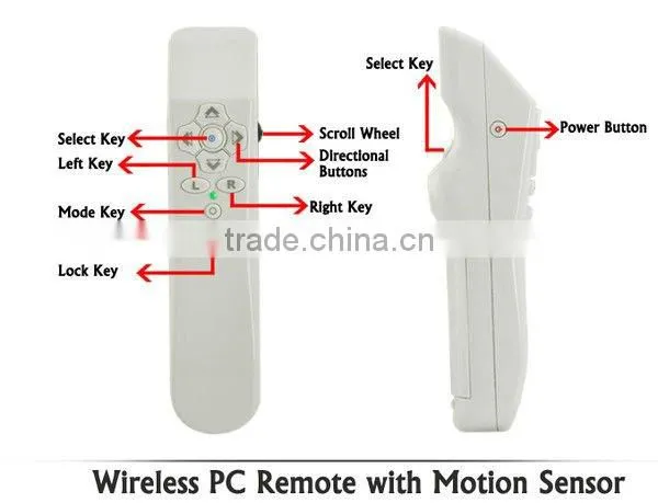Wireless Remote Controller w USB Receiver for PC Laptop