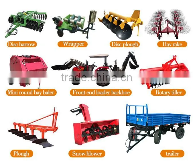 best sell hot sale Chinese 4x4 mini tractores 20hp