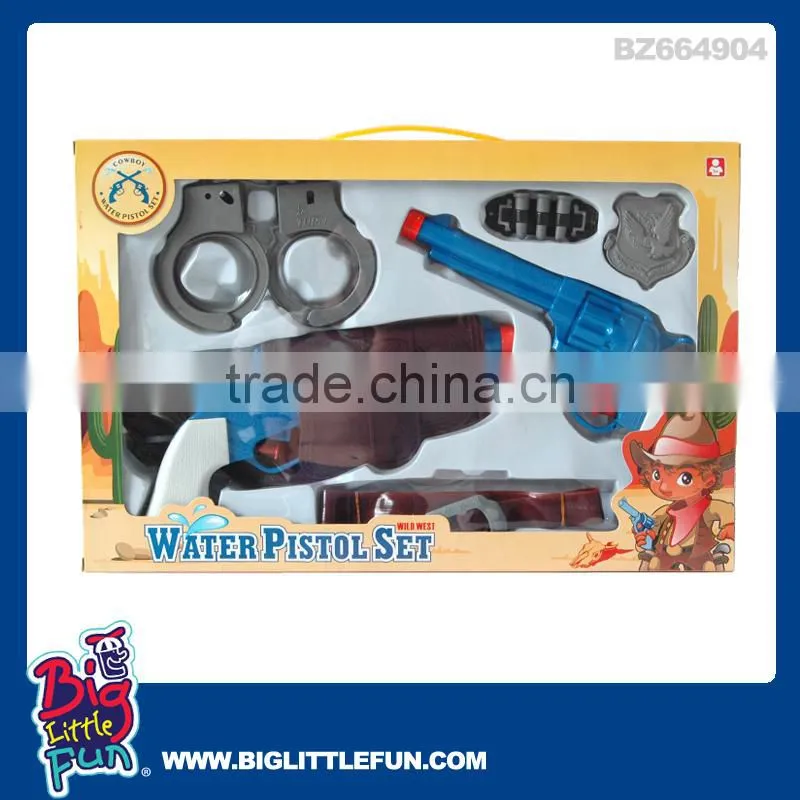 Cowboy toy water pistol,cowboy toy gun set