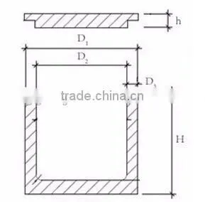 Customized tungsten carbide jar for ball grinding mill