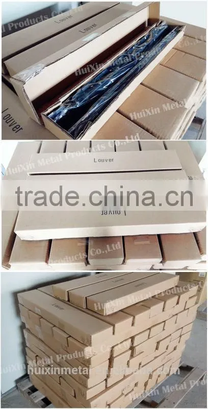 New design greenhouse aluminum window vent louver