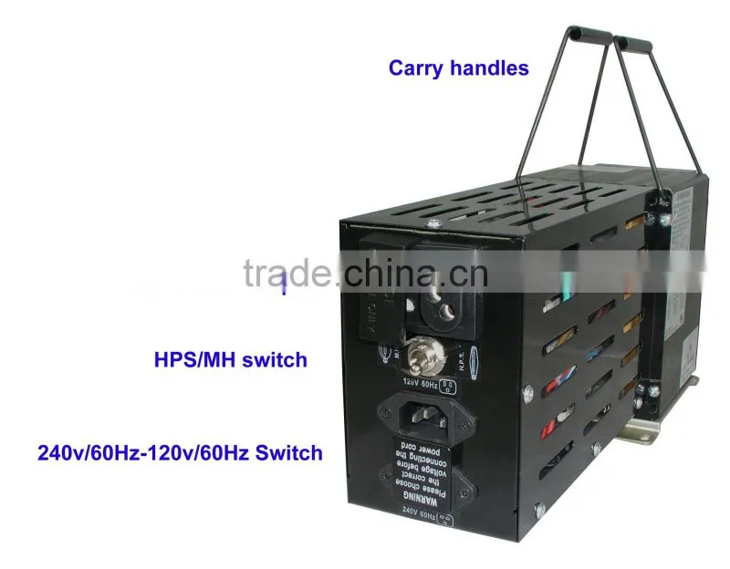 120-240v/50-60Hz 75-1000w HPS/MH ballast