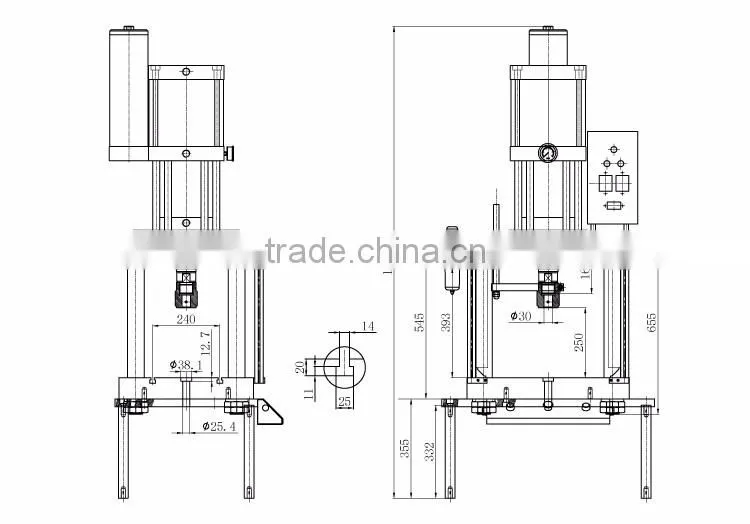 JULY low price industrial hydraulic press machine 50 ton