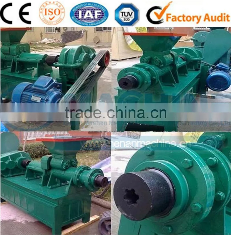 advaced design coal and chrcoal briquette extruder machine product line