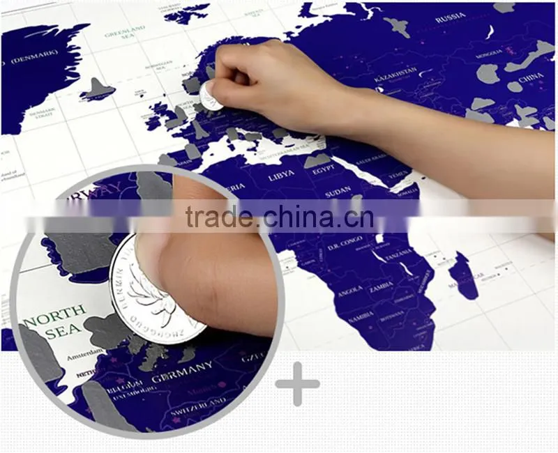 CT-543 Starlight Map Travel Globe World Map Travel map