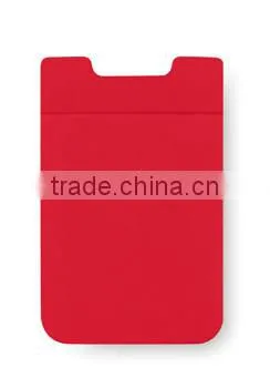 multipurpose silicone pouch sticker on phone pouch