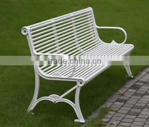 economic outdoor cast iron bench