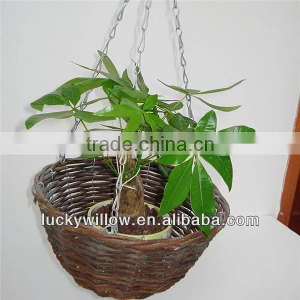 Manufacturer hanging decorative wicker door basket
