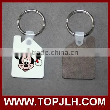 best promotional item stylish personal sublimation house keychain