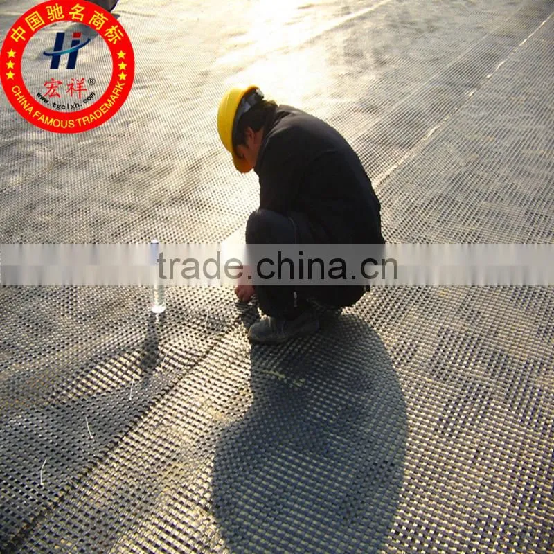 Plastic false ceiling biaxial geogrid used in coal mine