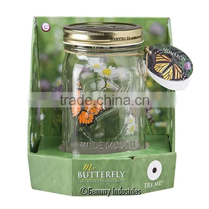 wholesale clear glass storage bottle with metal lid