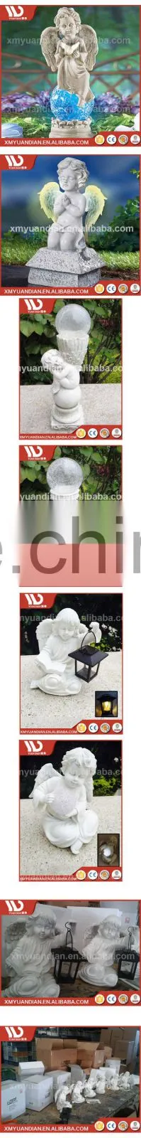 Home And Garden Art Work Resin Craft Garden Decoration Lighting