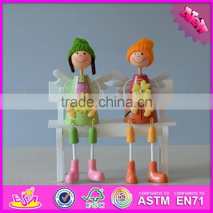2016 new fashion children toy wooden craft products W02A140