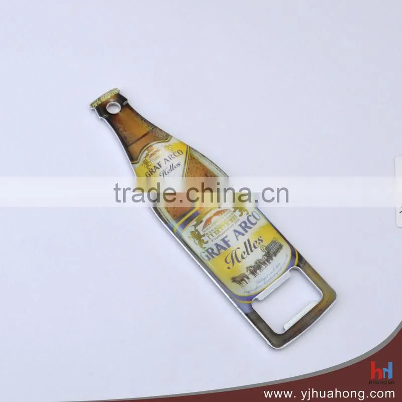 Ox beer bottle opener with epoxy sticker HBO-38