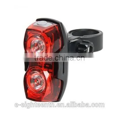 2016 new 2 led bicycle decorative Safety Back Rear Tail Flashing Light