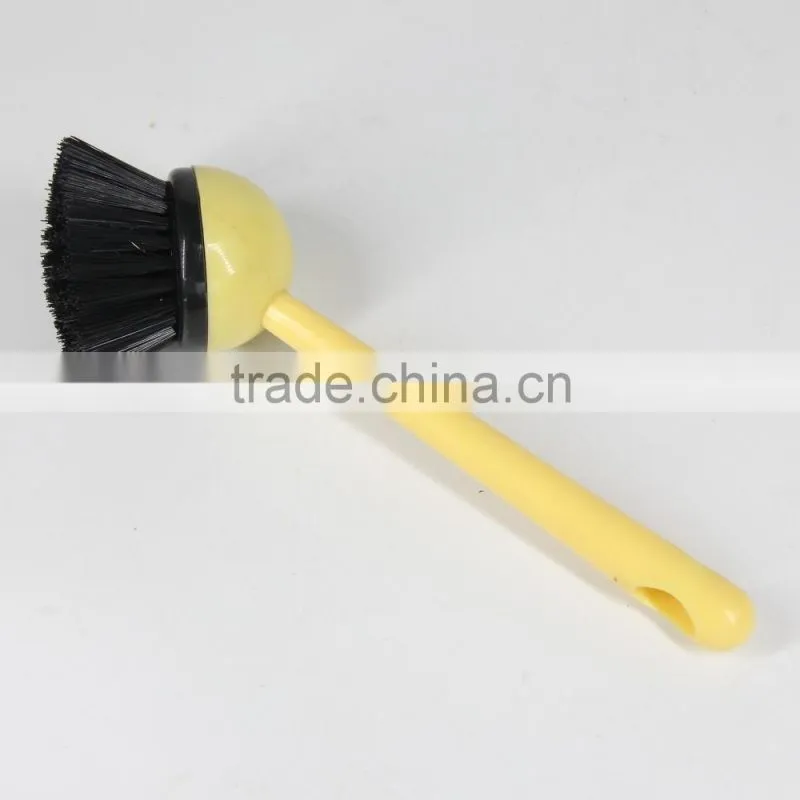 bottle cleaning brush with plastic boy handle