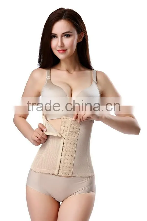 7 Steel Bones high quality Waist Trainer with 6 row hooks
