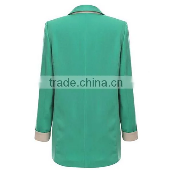 trendy fashion plus size ladies long parka jacket