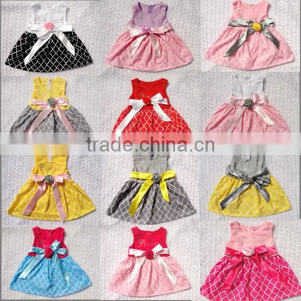 hot sale in morth america market child baby dress model dress made in China