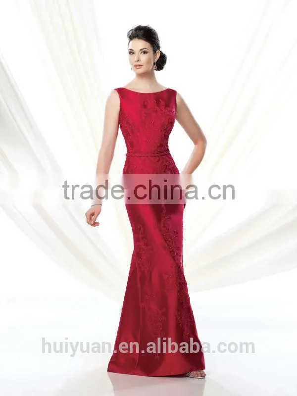 sexy long satin lace evening nice design casual dress