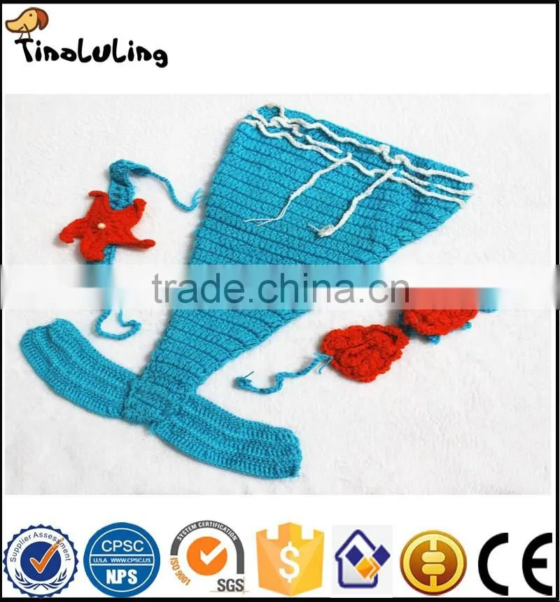 NPT91 Tinaluling newborn Wholesale Cute Baby Mermaid Photography Props Costumes