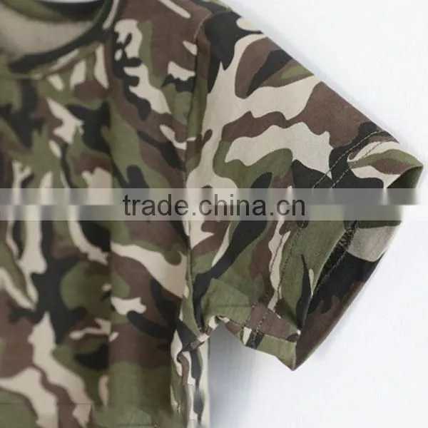 2017 Summer Camp Kid's camo t shirt