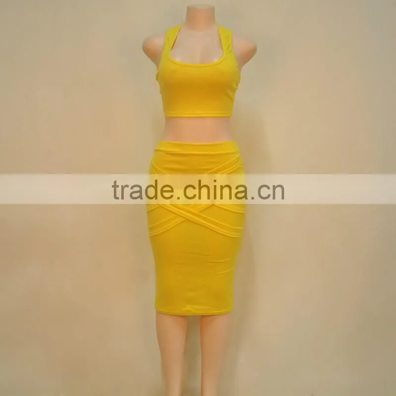 2016 Summer Skirts Ladies And Shirts For Women Cheap Two-Piece Dress Set