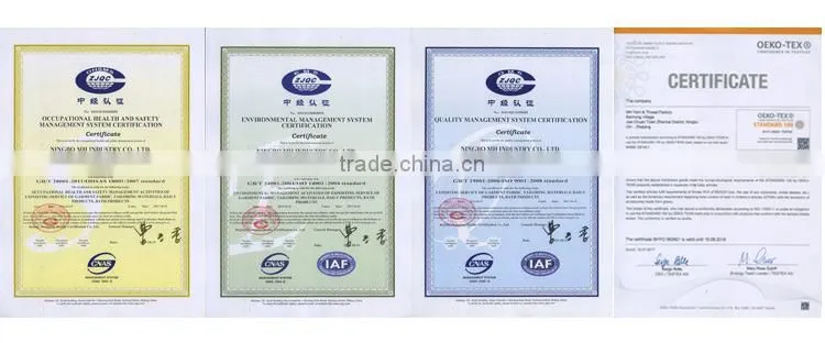 100% Cone Polyester Thread or Spun Polyester Sewing Thread