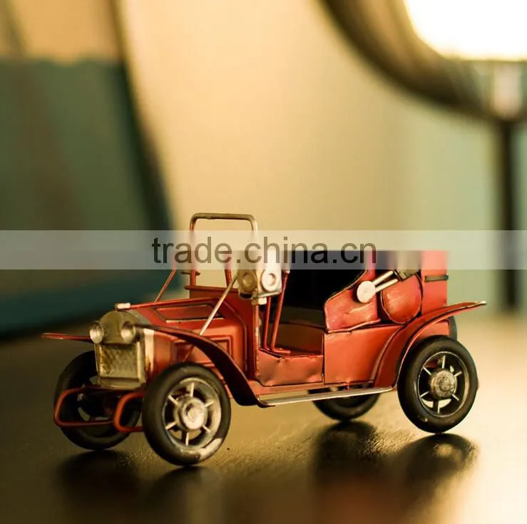 Vintage Red/Blue/White Classic Hotwheel Diecast Car