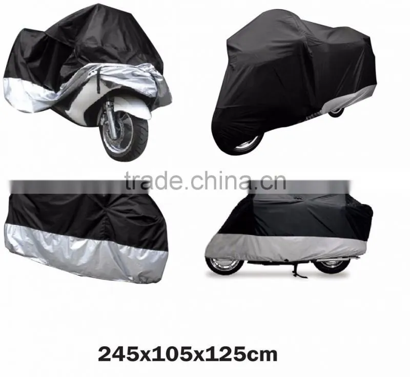 wholesale waterproof 420D polyester Motorcycle Cover