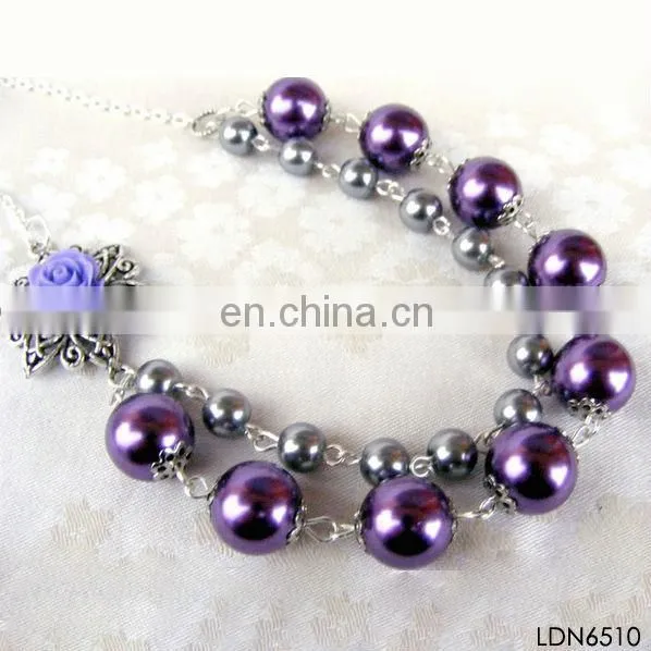 alibaba express stock bib statement necklace MOQ 24pcs per color