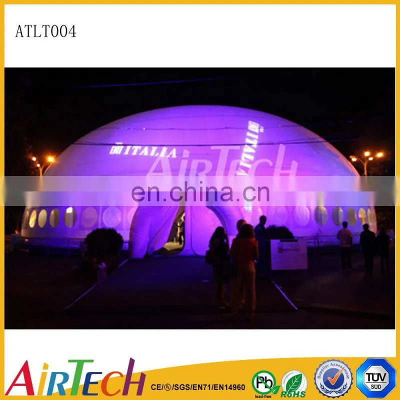 New design geodesic dome tent,inflatable lawn light tent of High quality