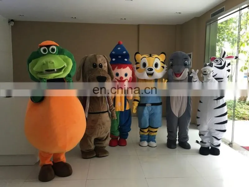 popular clown mascot costume,lovely joker mascot costume,performance mascots