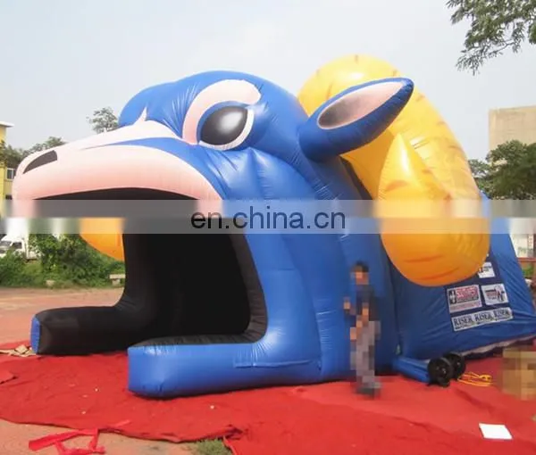 Giant InflatableI sheep mascot Tunnel/inflatable sport event tunnel /inflatable cartoon tunnel