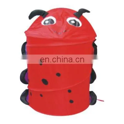 cute cartoon laundry mesh basket house organizer holder hamper