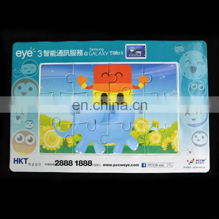 die cut small paper jigsaw puzzle