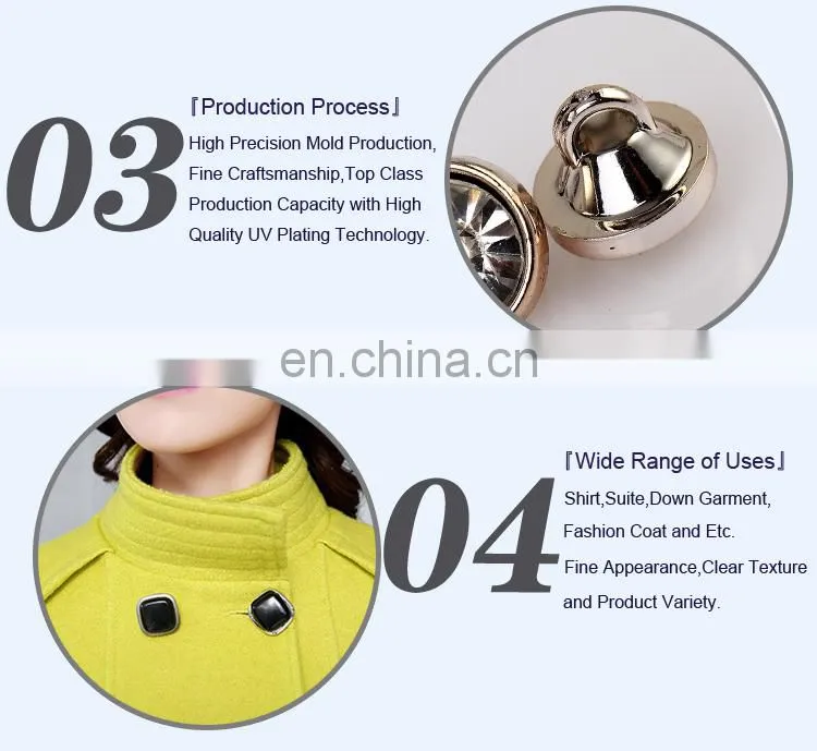 Shank Rhinestone Shirt Button BA60133