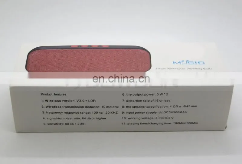 Cloth Art Rectangle Wireless Bluetooth Speaker