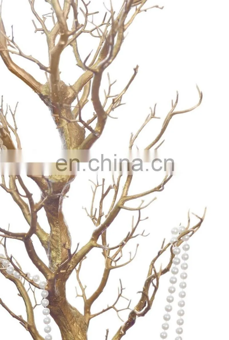 80cm 1.2m 1.8m Gold Manzanita Wedding Wishing Tree For Venue Centrepiece Decoration