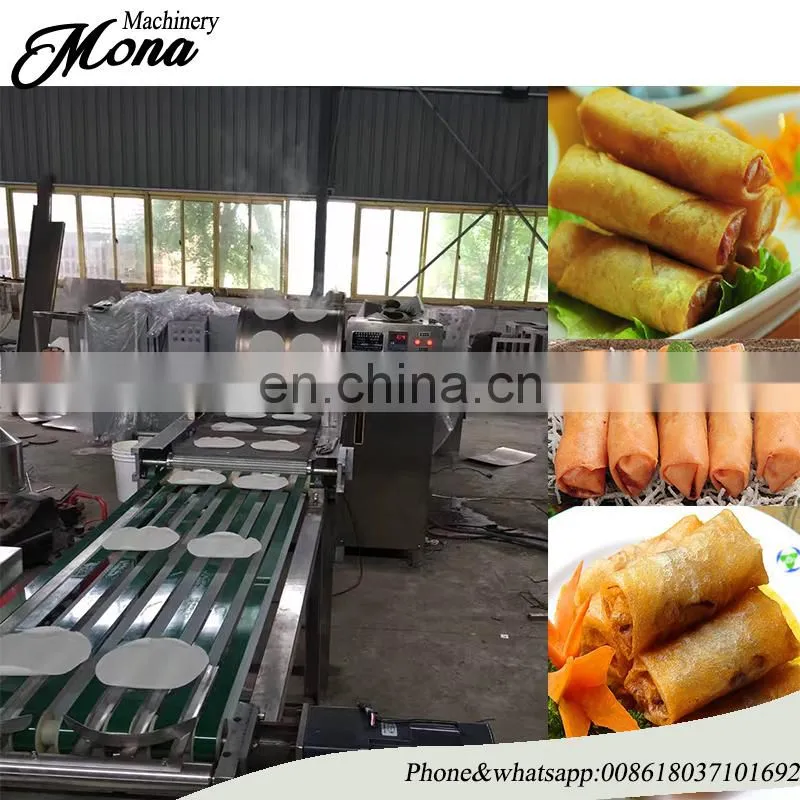 spring roll sheet/skin making machine/spring roll sheet making machine
