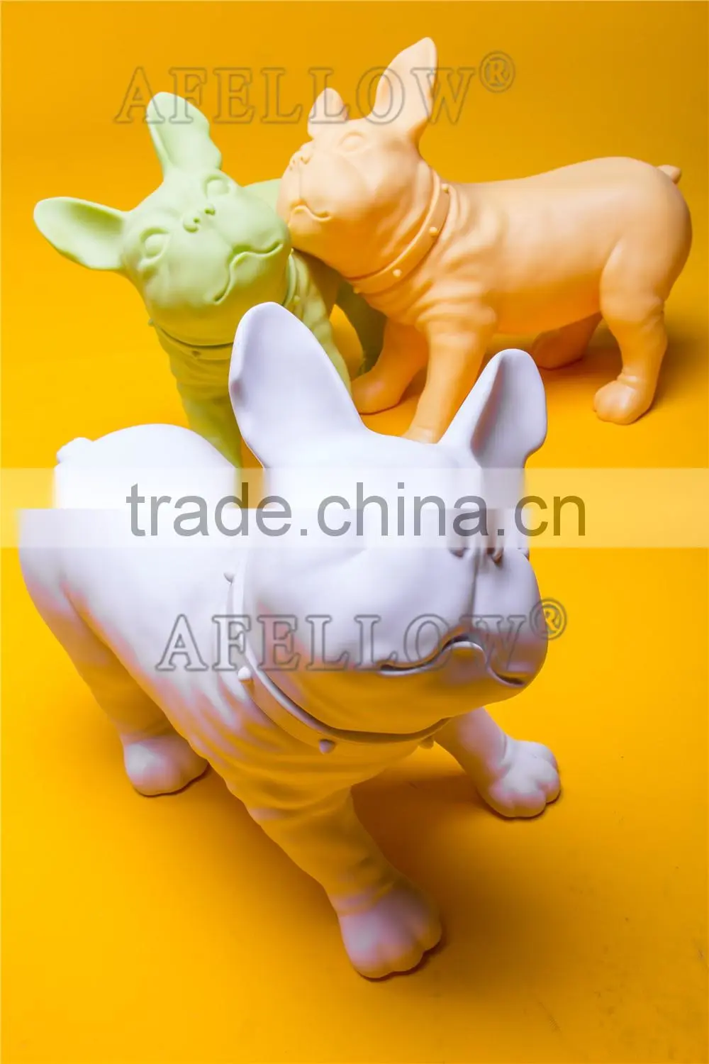 Plastic dog mannequin,white mannequin manikin dog KIVEN2