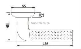 ZH005:Zinc Alloy Lever main wood door handle