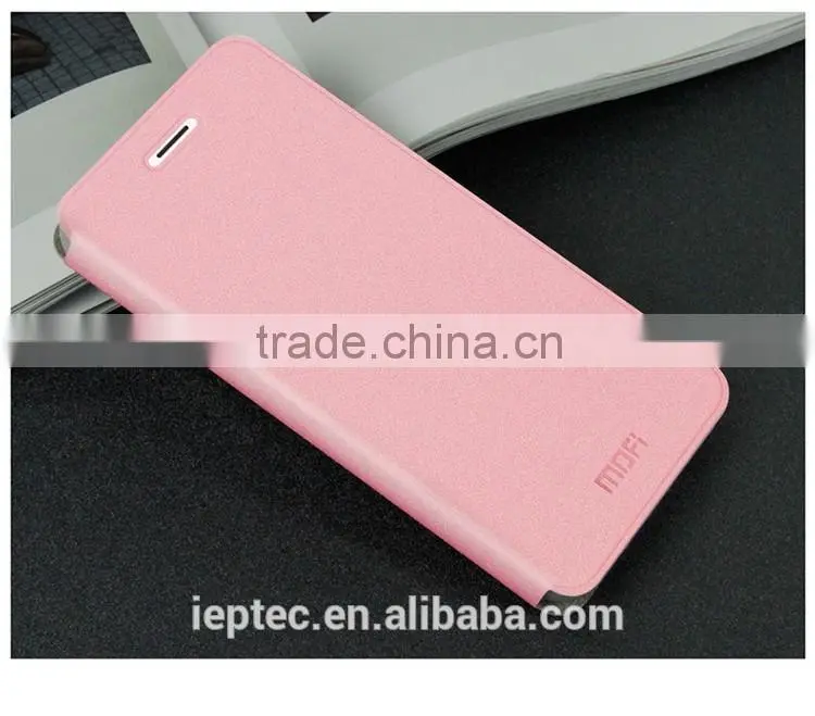 MOFi Wholesale PU Leather Smart Mobile Phone Flip Cover Cases for iPhone 6, iPhone 6A, iPhone A1586, A1589, Free Sample