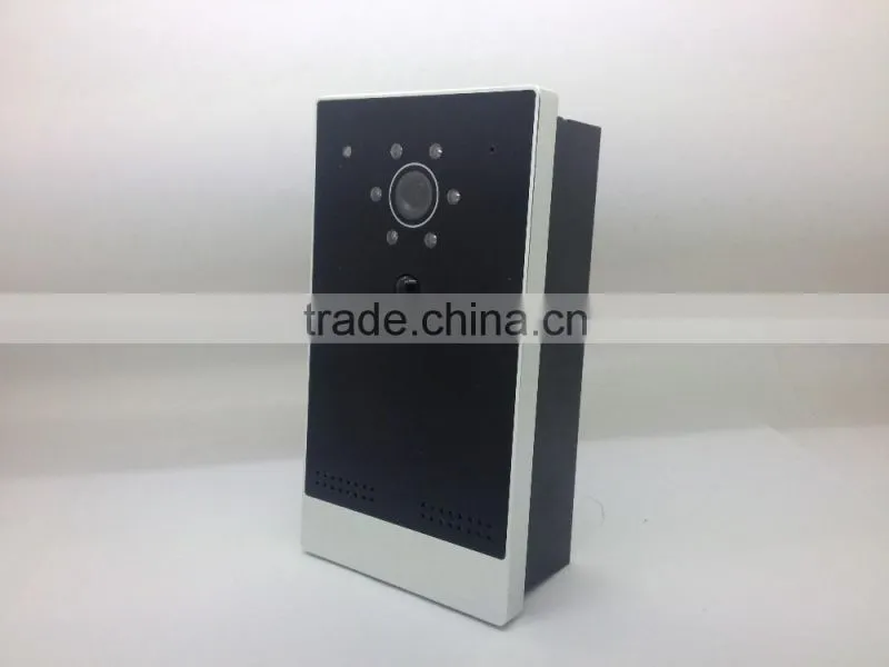 New Arrival Home Security Metal WiFi IP Video Door Phone With Android/IOS App Remote Unlock Door