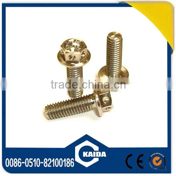 anodized titanium bolt