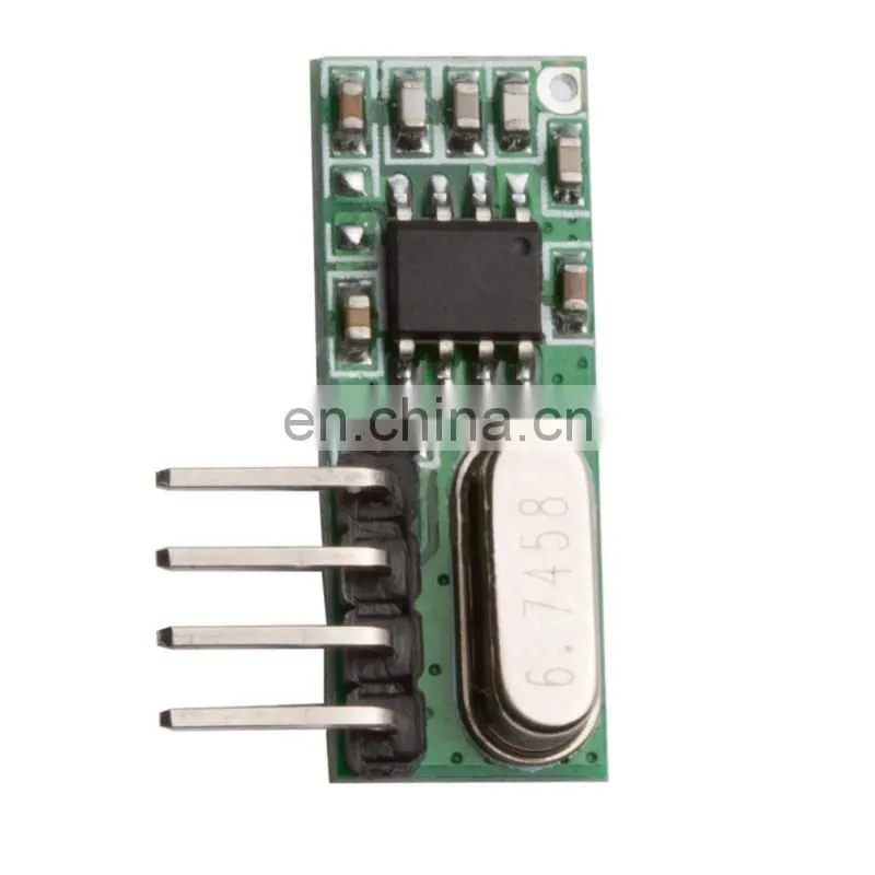 Micro ultra small volume 5 volt high frequency superheterodyne wireless receiving module