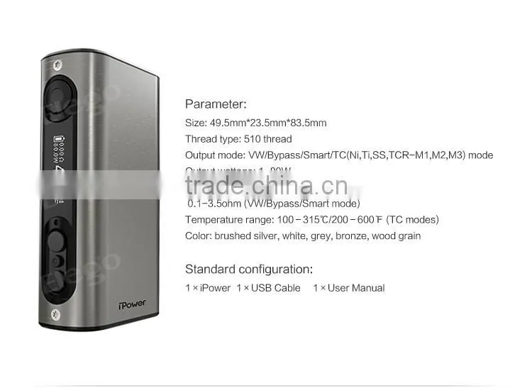 Original Authentic Eleaf iPower 80W MOD Wholesale