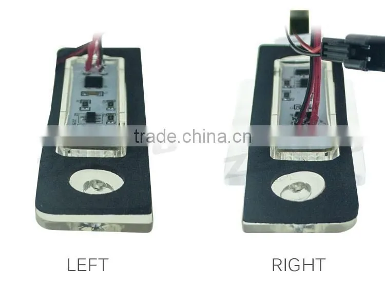 New Lowest factory price 3014SMD 18leds OCtavia Led License Plate
